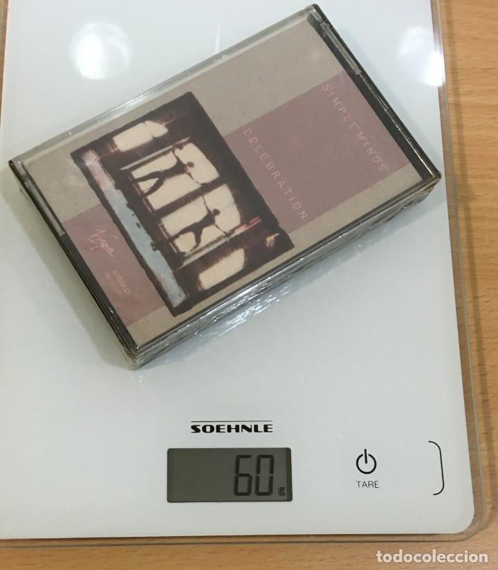 Casetes antiguos: CASSETTE CINTA DE SIMPLE MINDS - CELEBRATION (1982). PRECINTADO - Foto 4