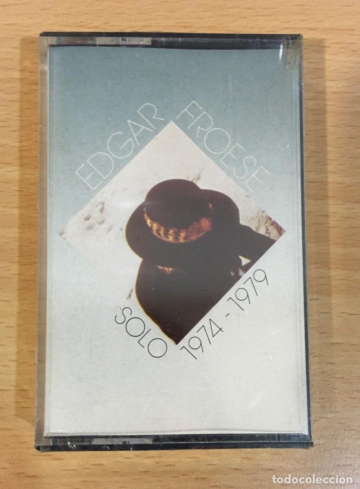 Casetes antiguos: CASSETTE CINTA DE EDGAR FROESE - SOLO 1974-1979 (1982). PRECINTADO