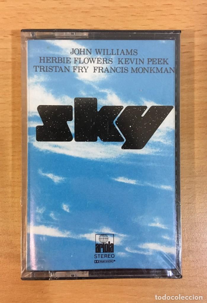 Casetes antiguos: CASSETTE CINTA DE JOHN WILLIAMS - SKY (1979). PRECINTADO - Foto 1