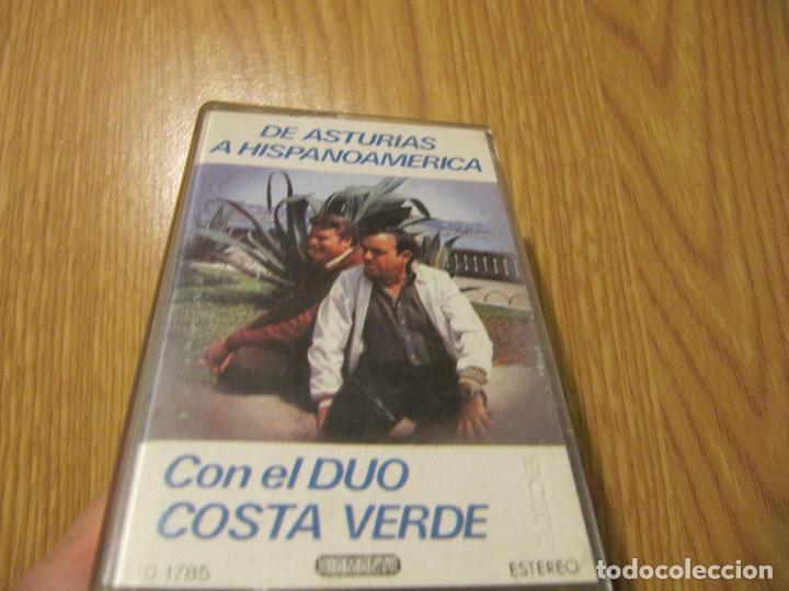 Casetes antiguos: D&Uacute;O COSTA VERDE - DE ASTURIAS A HISPANOAMERICA