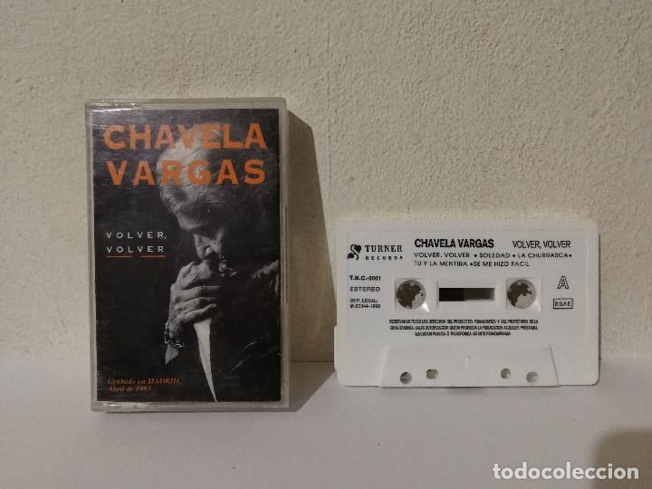 Casetes antiguos: CASETE ORIGINAL - CHAVELA VARGAS - VOLVER - Foto 1