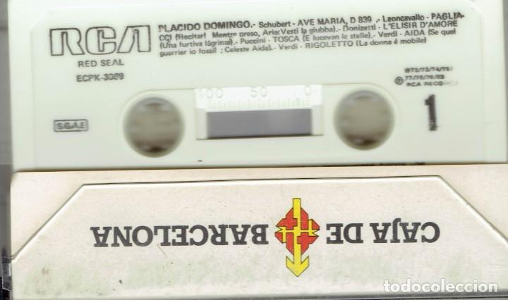 Casetes antiguos: CASETE, PLACIDO DOMINGO - Foto 2