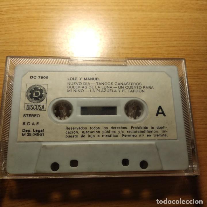 Casetes antiguos: LOLE Y MANUEL. - Foto 1