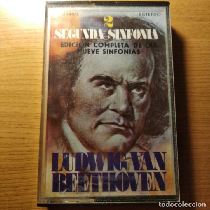 Casetes antiguos: BEETHOVEN 2 :SINFONIA.PEDIDO MINIMO : 5&euro; - Foto 1