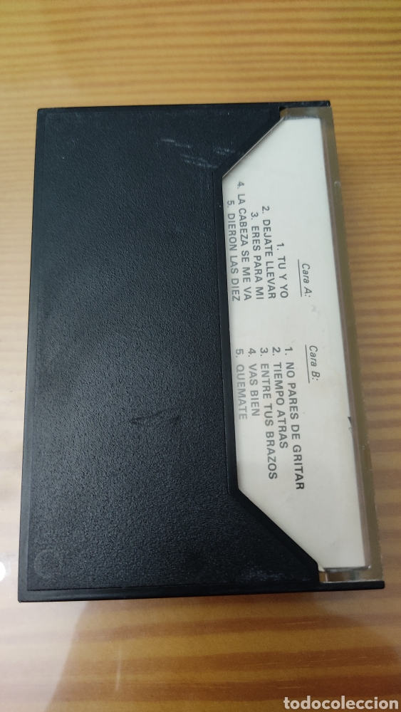 Casetes antiguos: Cassette de Burning &rdquo;Hazme Gritar&rdquo; - Foto 3