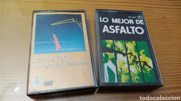 Casetes antiguos: Lote de 2 Cassettes de Asfalto - Foto 1