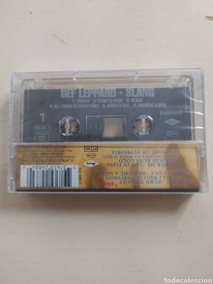 Casetes antiguos: Cassette Def Leppard precintada - Foto 2
