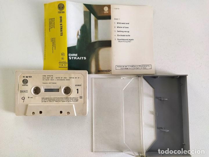 Casetes antiguos: DIRE STRAITS - DIRE STRAITS (CASSETTE) ~ VERTIGO (1979) - Foto 3