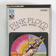 Cassetes antigas: PINK FLOYD - WISH YOUR WERE HERE (CASSETTE) ~ EMI (1975). Lote 307043733
