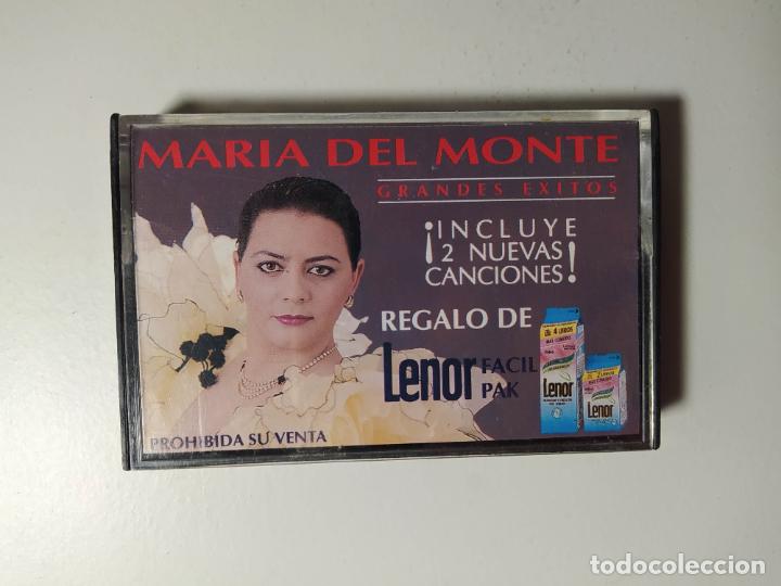 Casetes antiguos: MARIA DEL MONTE LENOR GRANDES EXITOS. CASETE. TDKCST39B - Foto 1