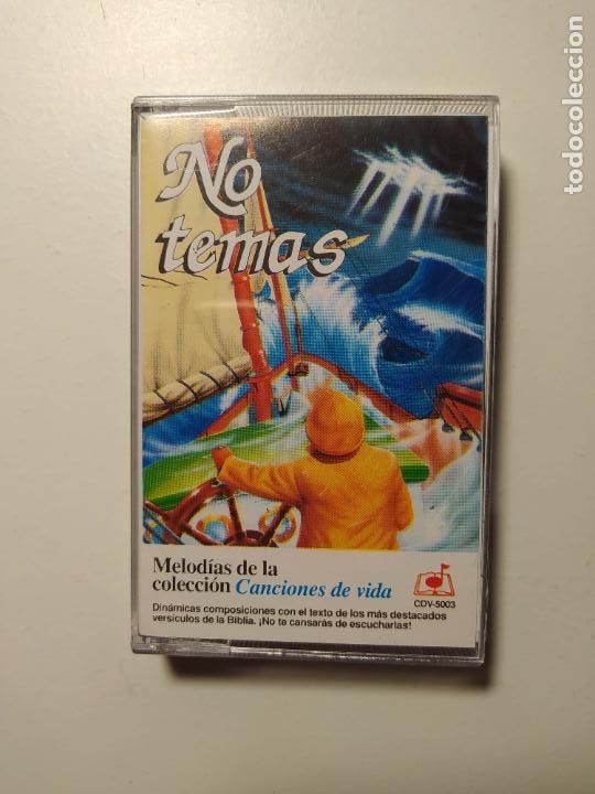 Cassetes antigas: NO TEMAS MELODIAS DE LA COLECCION CANCIOENS DE VIDA. CASETE. TDKCST39B
