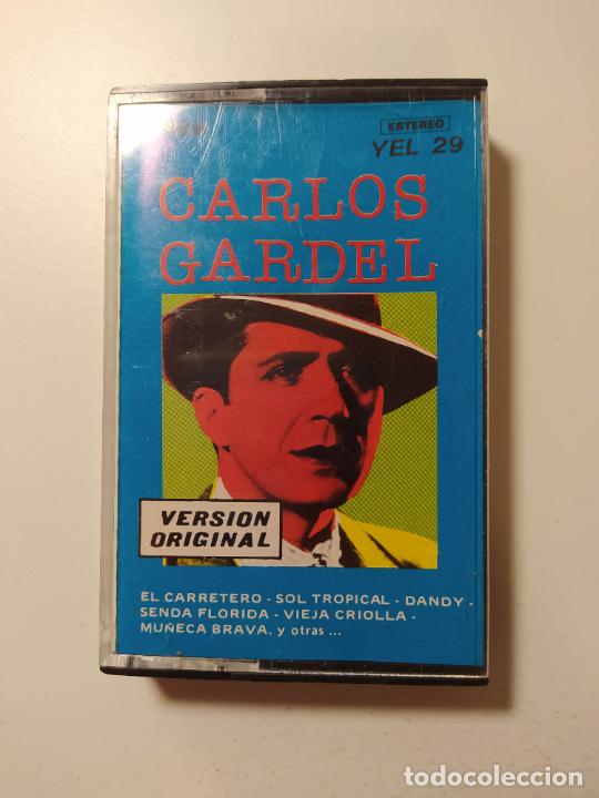 Casetes antiguos: CARLOS GARDEL. VERSION ORIGINAL. CASETE. TDKCST39C - Foto 1