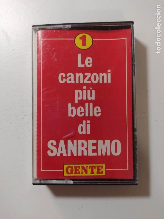 Alte Kassetten: LA CANZONI PIU BELLE DI SANREMO 1. CASETE. TDKCST40A