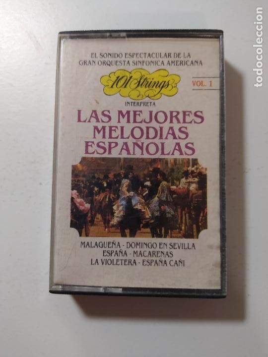Alte Kassetten: LAS MEJORES MELODIAS ESPA&Ntilde;OLAS VOL. VOLUMEN 1. CASETE. TDKCST40A