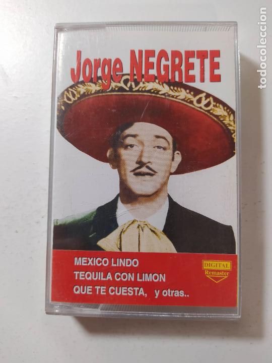 Casetes antiguos: JORGE NEGRETE. CASETE. TDKCST40B - Foto 1