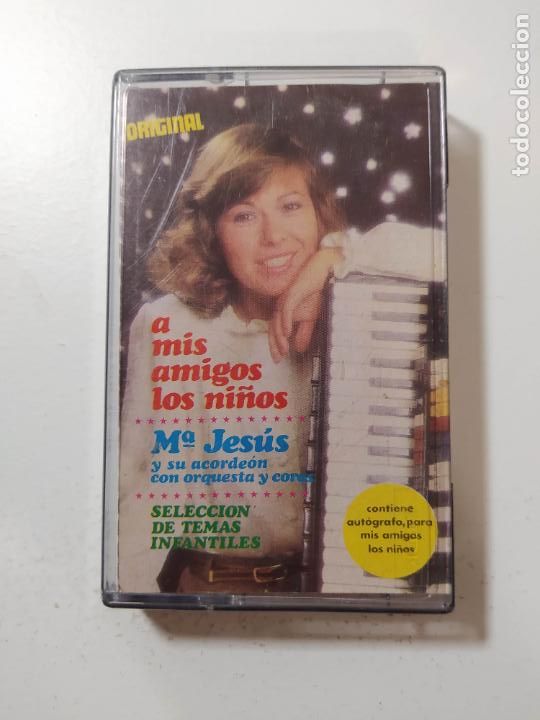 Old Cassettes: M&ordf; JES&Uacute;S Y SU ACORDEON. A MIS AMIGOS LOS NI&Ntilde;OS. CASETE. TDKCST40B