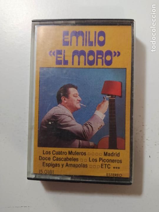 Casetes antiguos: EMILIO EL MORO. CASETE. TDKCST40B - Foto 1