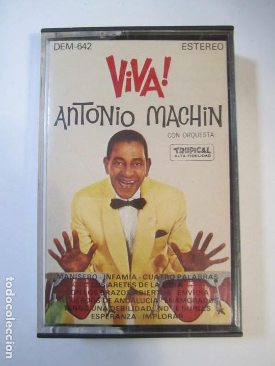 Casetes antiguos: casete viva! antonio machin - Foto 1