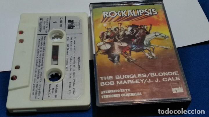 Casetes antiguos: CASETE CINTA CASSETTE (ROCKALIPSIS - THE BUGGLES, J J CALE, BOB MARLEY, BLONDIE ) 1980 ARIOLA