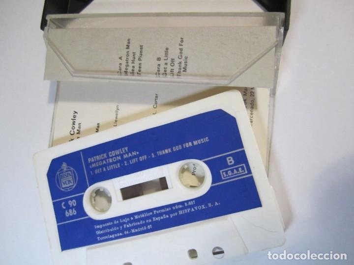 Casetes antiguos: casete patrick cowley megatron man - Foto 3