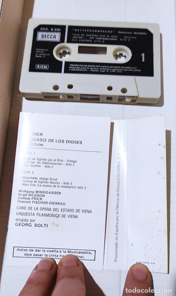 Casetes antiguos: El ocaso de los Dioses. Selecci&oacute;n. - Foto 2