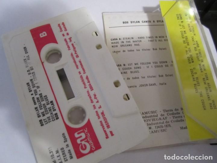 Casetes antiguos: casete bob dylan canta a dylan - Foto 3