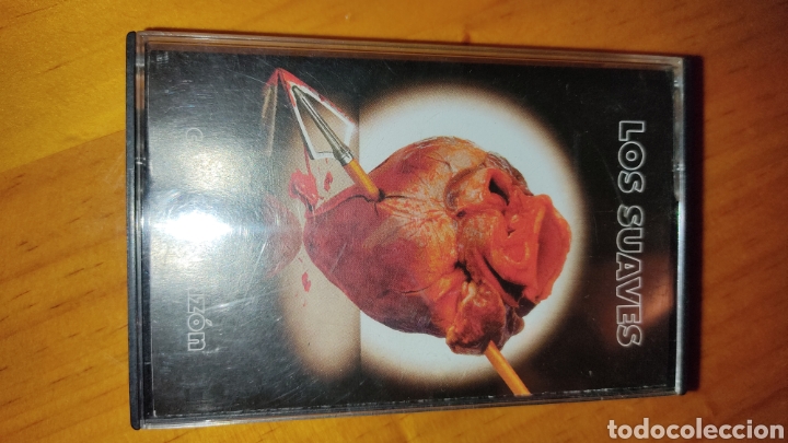 Casetes antiguos: Cassette de Los Suaves &rdquo;Con El Coraz&oacute;n&rdquo; Edicion de 1996 - Foto 1