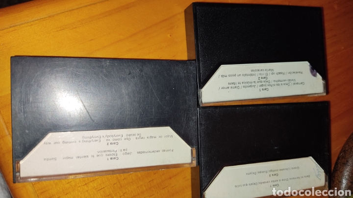 Casetes antiguos: Lote de 3 cassettes de Santana - Foto 2