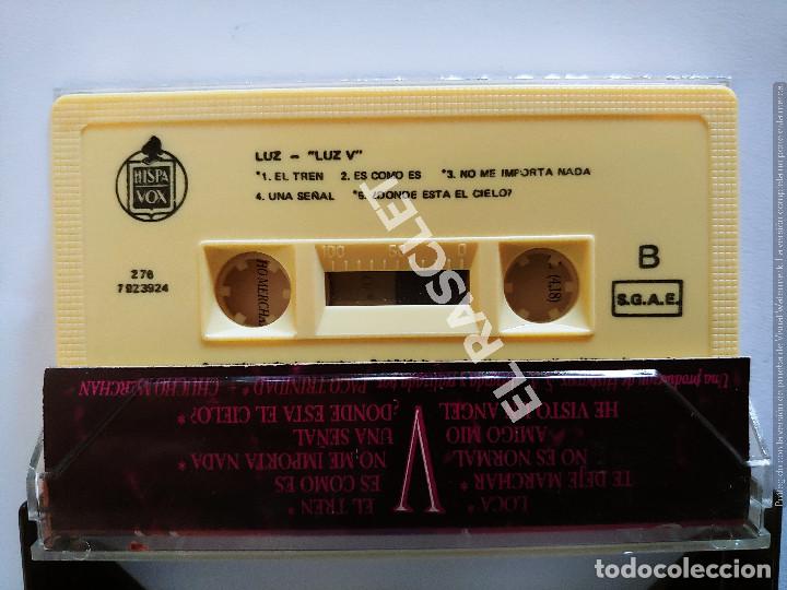 Casetes antiguos: CINTA CASSETTE DE : LUZ V - Foto 2