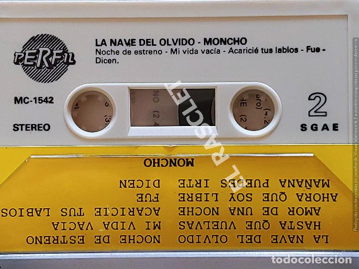 Casetes antiguos: CINTA CASSETTE DE :MONCHO - LA NAVE DEL OLVIDO - Foto 2