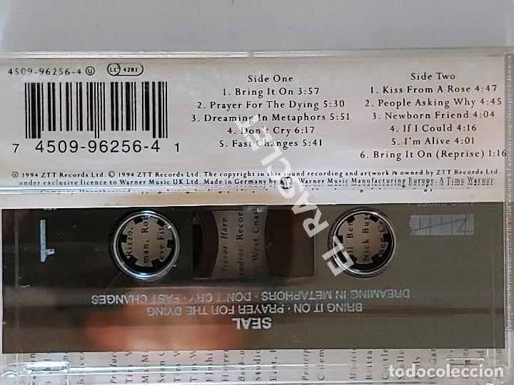 Casetes antiguos: CINTA CASSETTE DE : SEAL - Foto 2