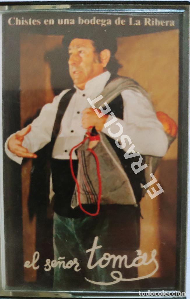 Casetes antiguos: CINTA CASSETTE DE : EL SR. TOMAS - CHISTES EN UNA BODEGA DE LA RIBERA - Foto 1