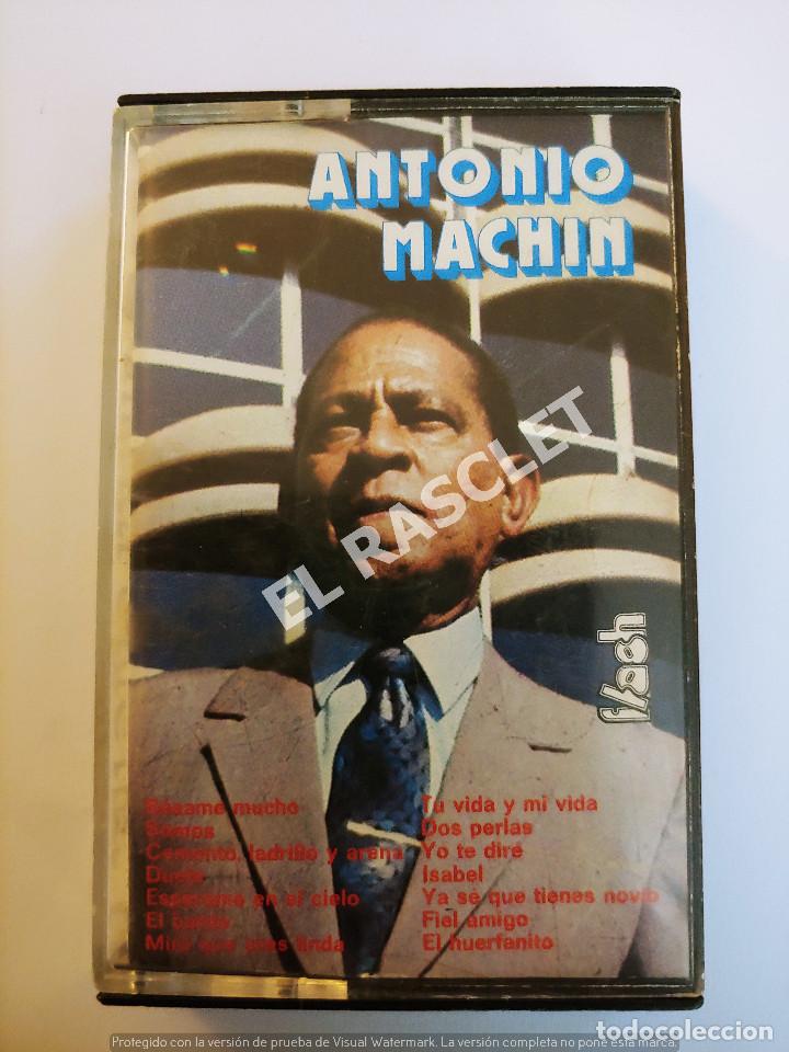 Casetes antiguos: CINTA CASSETTE DE : ANTONIO MACHIN - DOS PERLAS...... - Foto 1