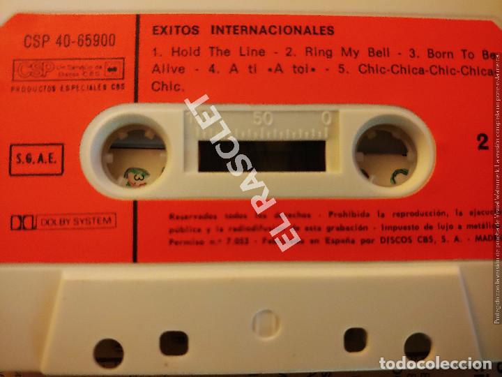 Casetes antiguos: CINTA CASSETTE DE : EXITOS INTERNACIONALES - VERSIONES ORIGINALES - Foto 2