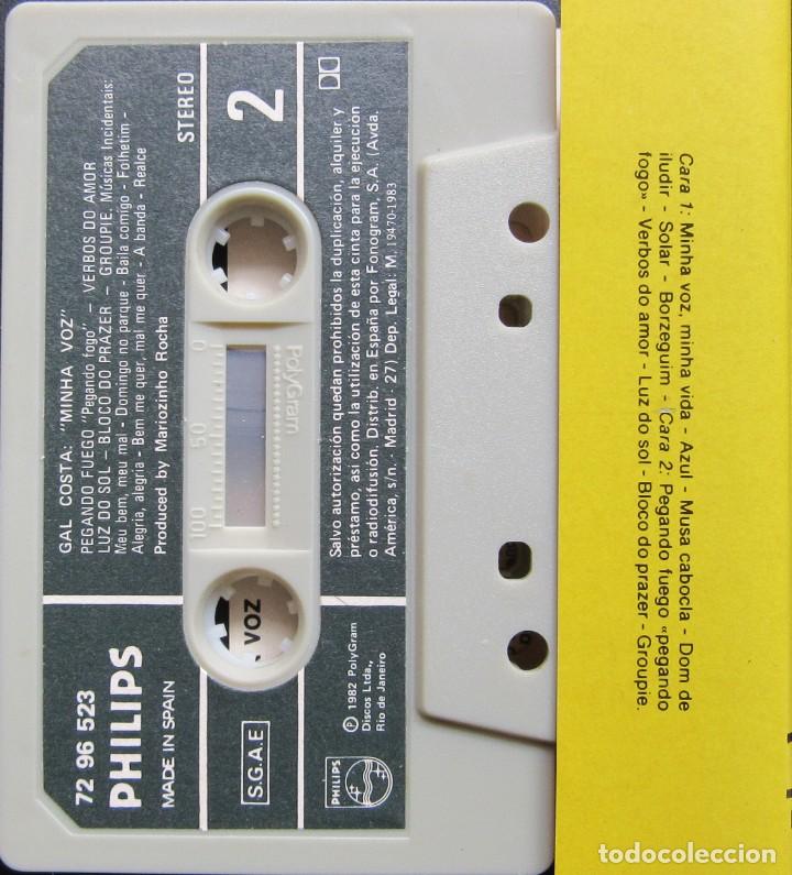 Casetes antiguos: GAL COSTA - MINHA VOZ - Foto 2