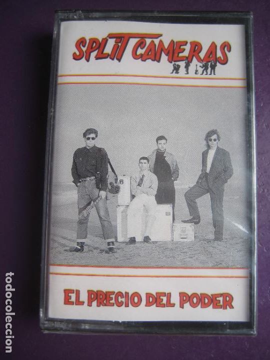 Casetes antiguos: Split Cameras &lrm;&ndash; El Precio Del Poder - CASETE ASPA 1989 PRECINTADA - POP ROCK 80S 90S - Foto 1