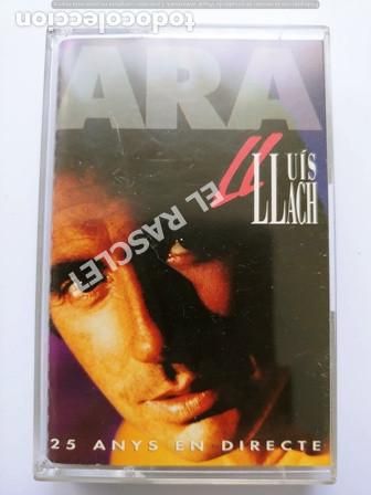 Casetes antiguos: CINTA CASSETTE DE - A R A - LLUIS LLACH - - Foto 1