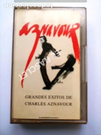 Casetes antiguos: CINTA CASSETTE DE - AZNAVOUR - - Foto 1