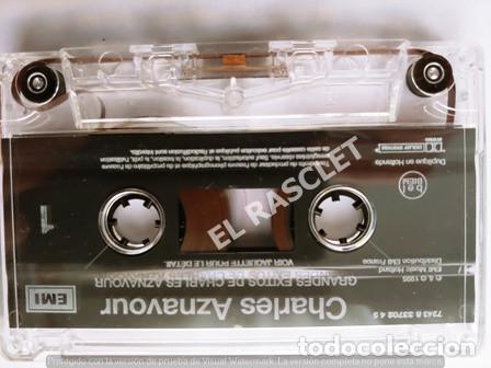 Casetes antiguos: CINTA CASSETTE DE - AZNAVOUR - - Foto 2