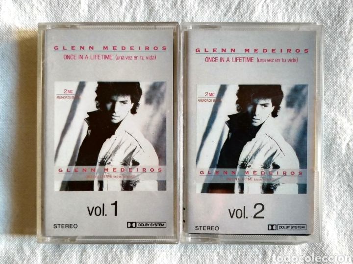 Casetes antiguos: Cassette Doble Glenn Medeiros Once in a Lifetime - Foto 1
