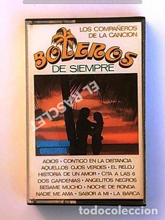 Casetes antiguos: CINTA CASSETTE DE - BOLEROS DE SIEMPRE - Foto 1