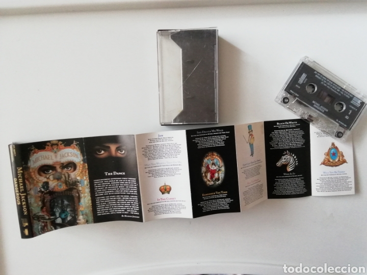 Casetes antiguos: MICHAEL JACKSON. DANGEROUS. CASETE. - Foto 4
