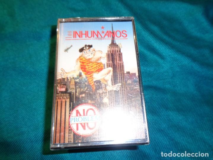Casetes antiguos: LOS INHUMANOS. NO PROBLEM. PRECINTADO. CASSETTE (#)
