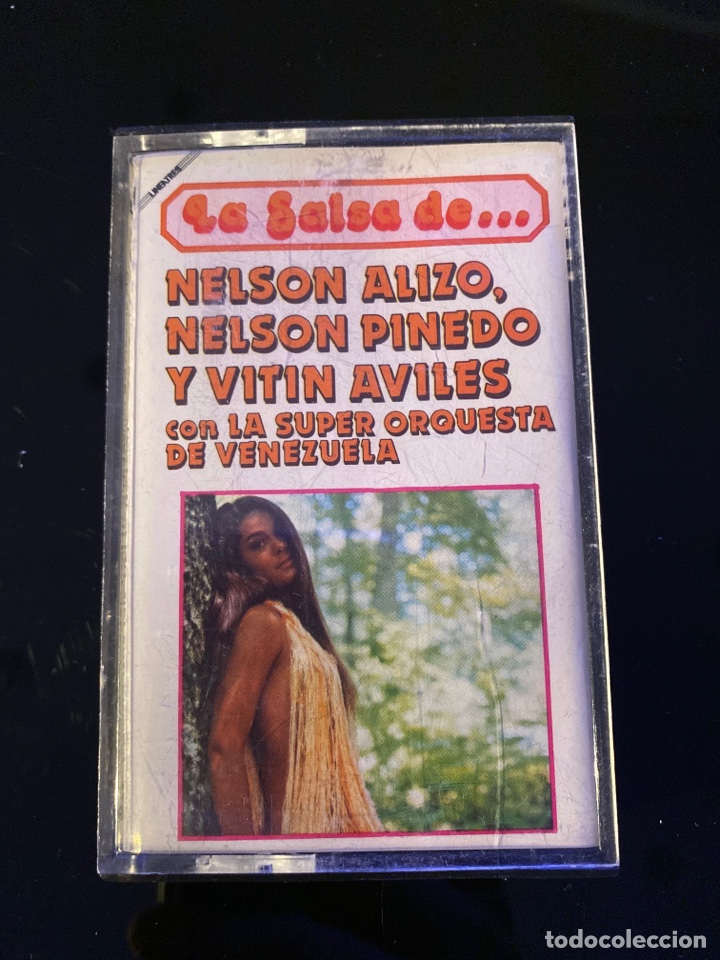 Cassettes Anciennes: CASSETTE LA SALSA DE NELSON ALIZO, NELSON PINEDO y VITIN AVIL&Eacute;S CON LA S&Uacute;PER ORQUESTA DE VENEZUELA