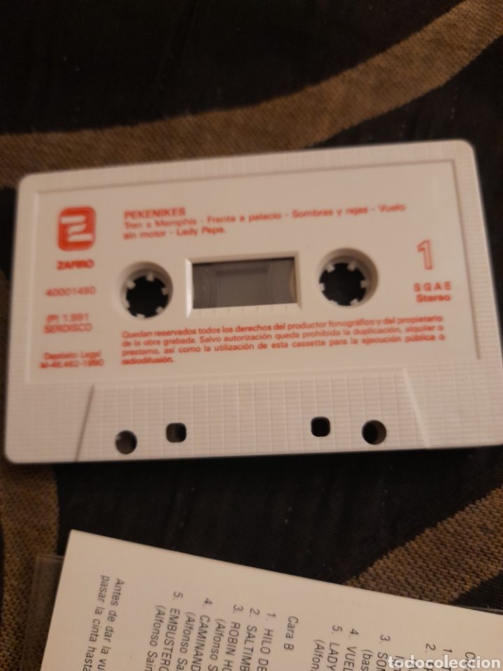 Casetes antiguos: Cinta caset de Los Pekenikes - Foto 3