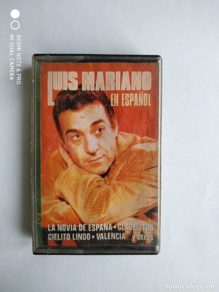 Casetes antiguos: CASETE LUIS MARIANO EN ESPA&Ntilde;OL - Foto 1