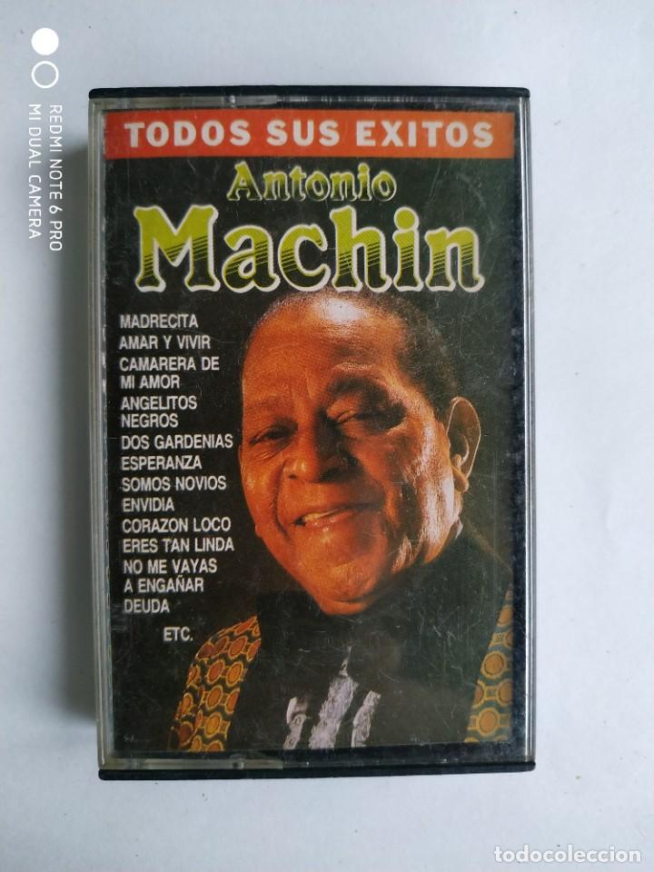 Casetes antiguos: CASETE ANTONIO MACHIN TODOS SUS EXITOS - Foto 1
