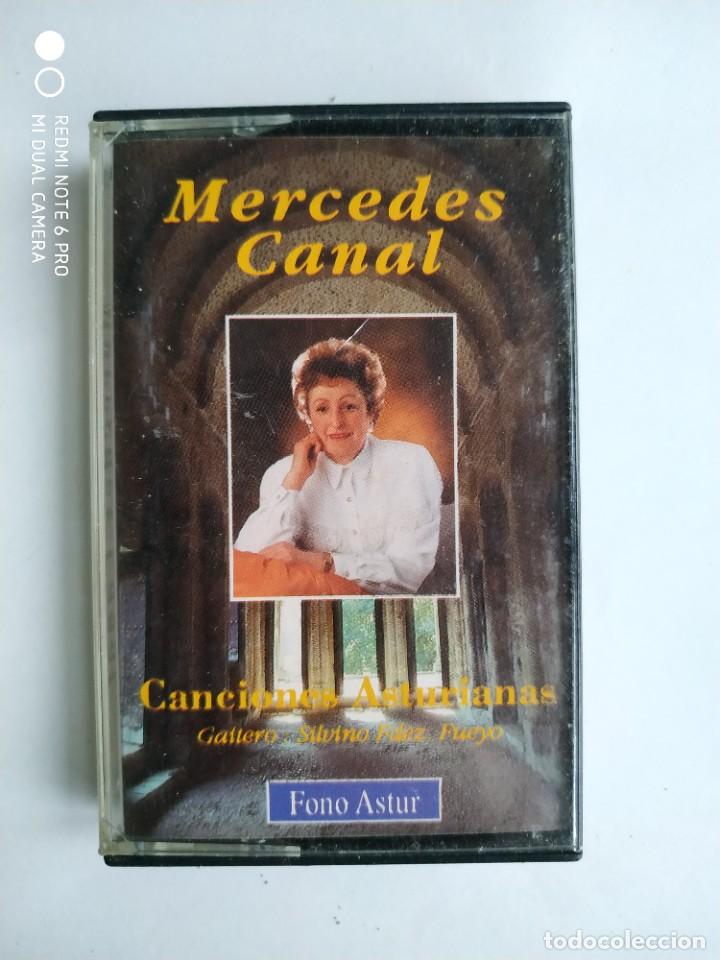 Casetes antiguos: CASETE MERCEDES CANAL CANCIONES ASTURIANAS