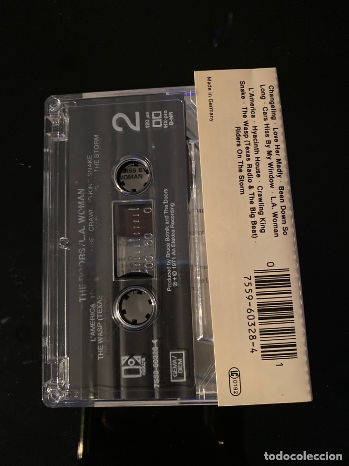 Casetes antiguos: CASSETTE DOORS, L.A. WOMAN - Foto 2
