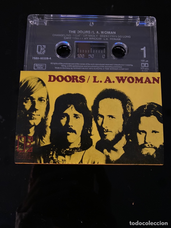Casetes antiguos: CASSETTE DOORS, L.A. WOMAN - Foto 1
